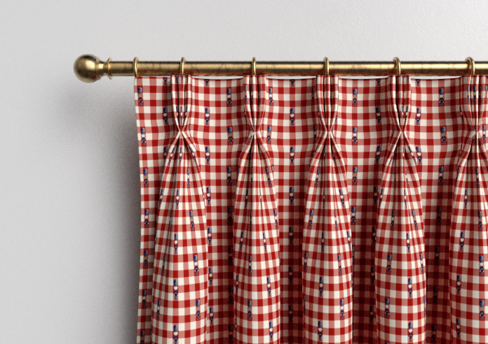 Kings Breakfast, On Guard Kingsmen - Made to Measure Curtains - Image 11